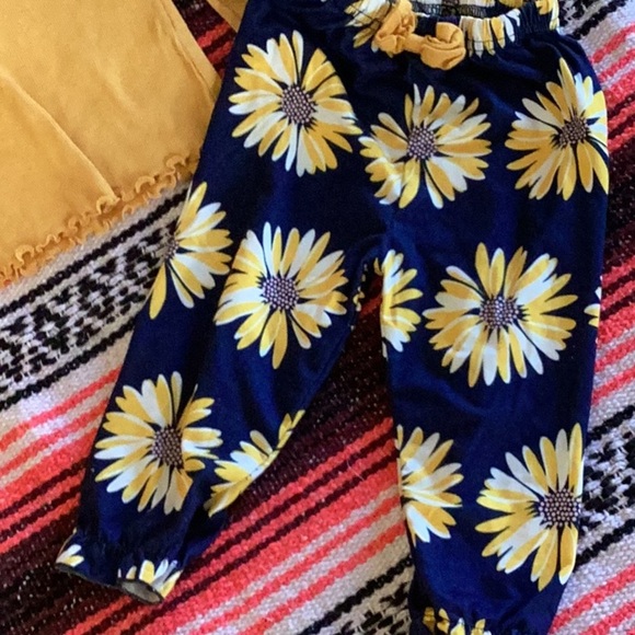 Floral pants, with garanimal long sleeve top-SZ 3T - Picture 2 of 2